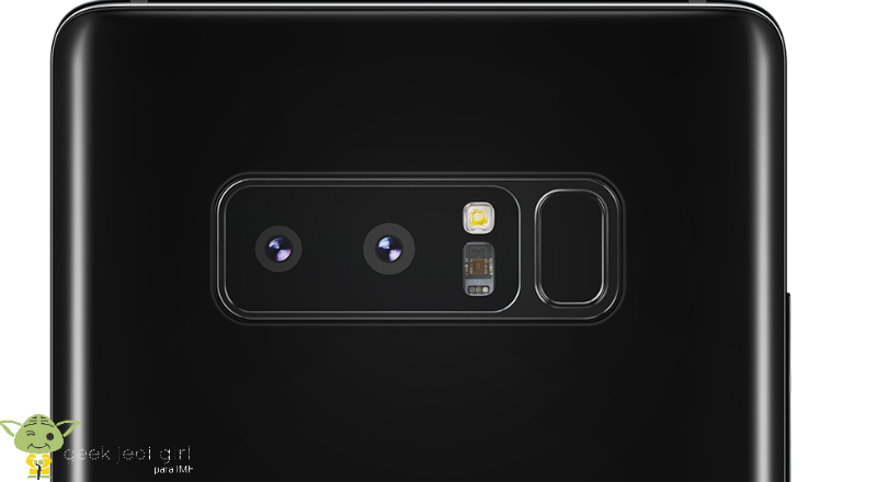 Samsung Galaxy Note 8 incorpora una doble cámara 