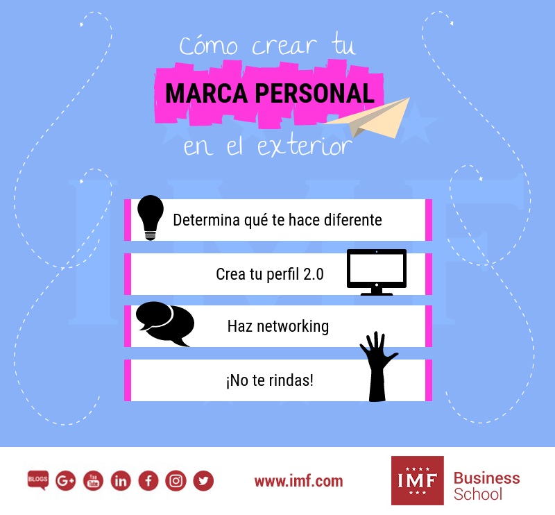marca personal en el exterior