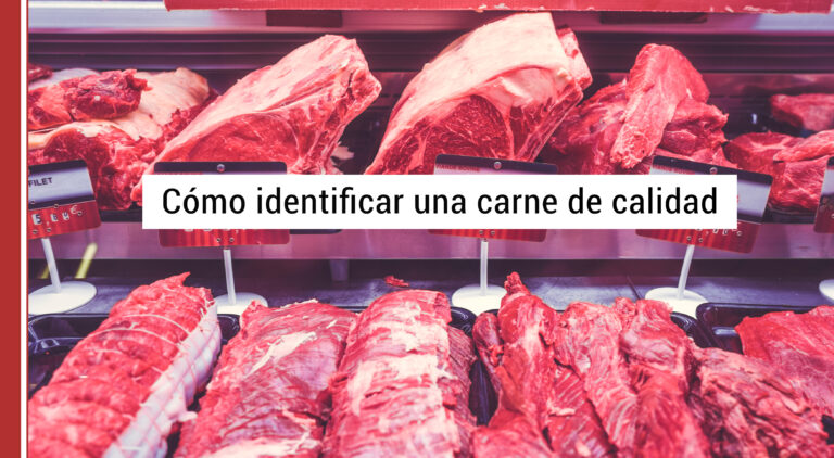 como saber si una carne es de calidad