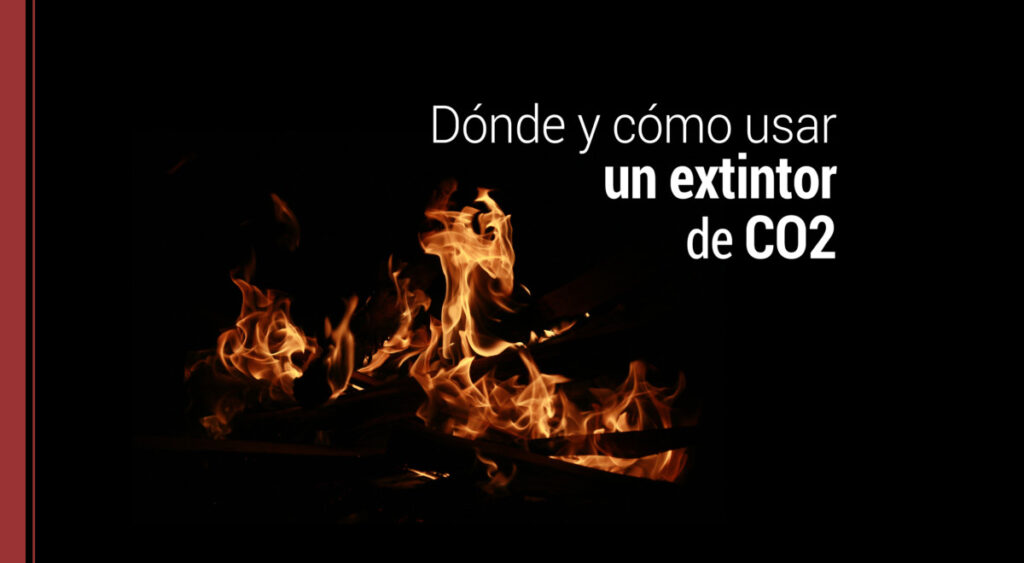 donde y como usar extintor CO2