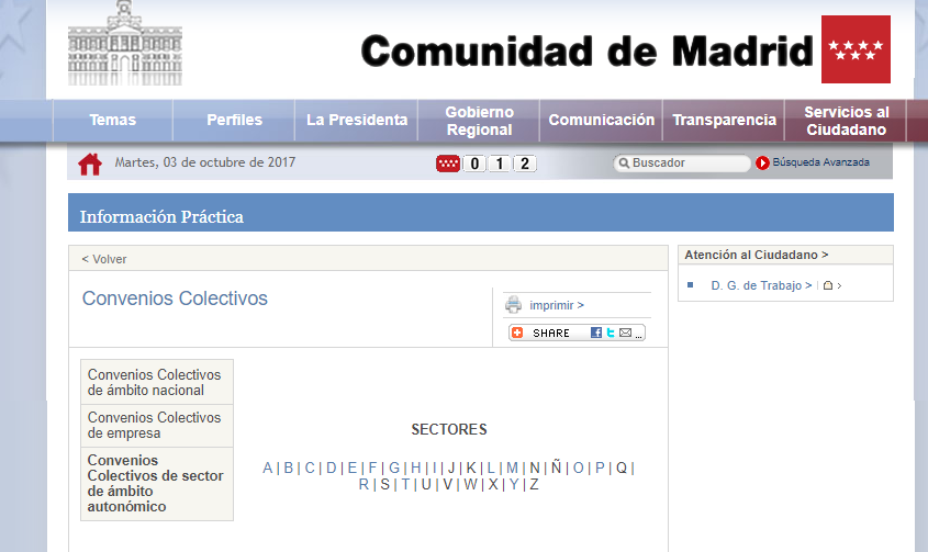 Cuál es mi convenio colectivo