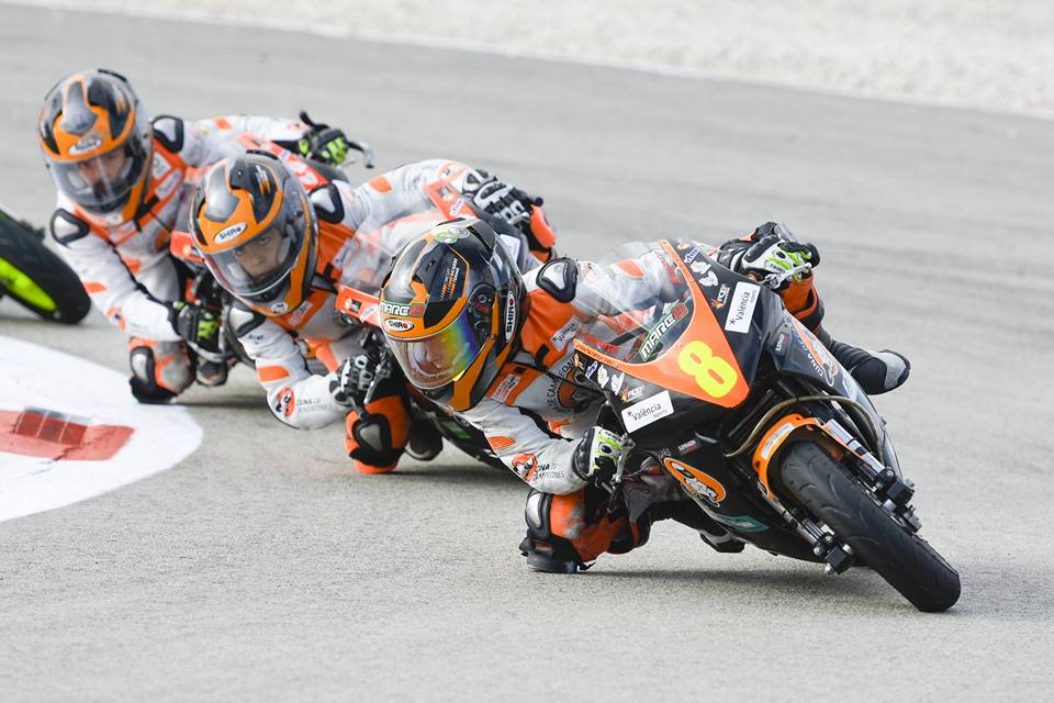 Marco García Garrido, piloto de MINI GP 110 y patrocinado por IMF Business School