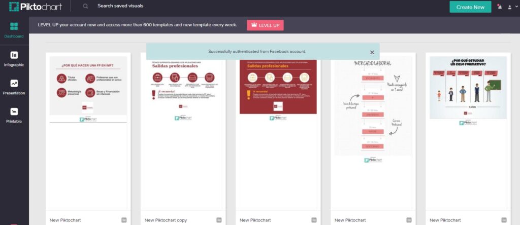Piktochart infografías