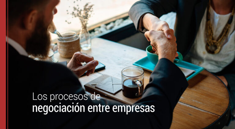 las negociaciones entre empresas