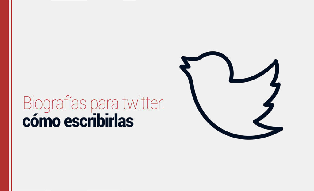 Biografías para twitter: cómo escribirlas