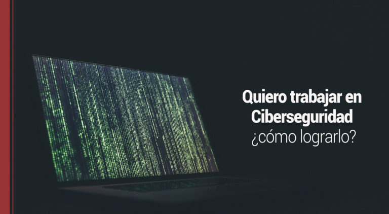 Quiero trabajar en Ciberseguridad: ¿cómo lograrlo?
