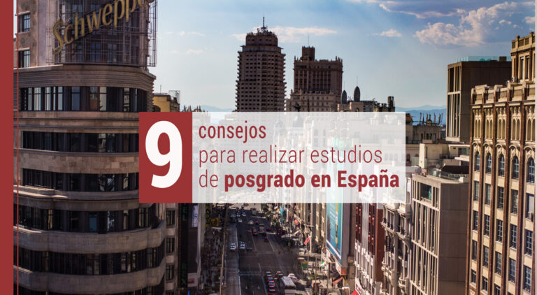 Consejos estudiar posgrado en España