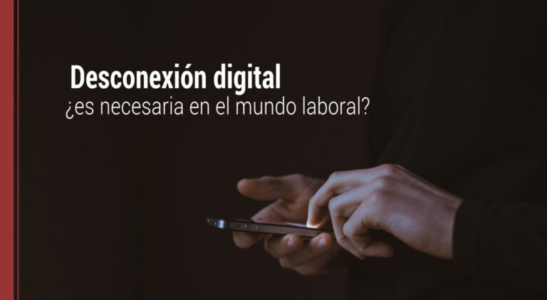 la desconexion digital en el mundo laboral