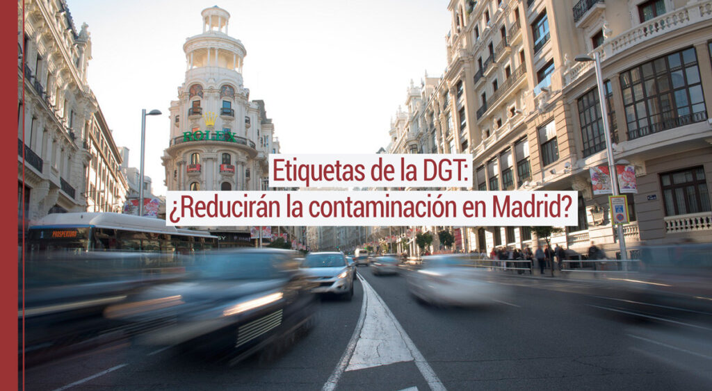 etiquetas de la dgt y la contaminacion