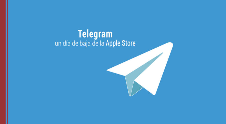 telegram un dia de baja en la apple store