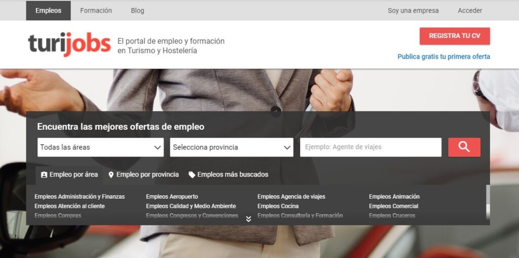 Empleo en Turismo y Hostelería: cómo usar Turijobs