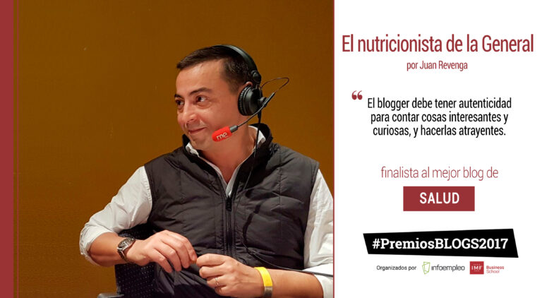 juan revenga nutricionista finalista a mejor blog de salud