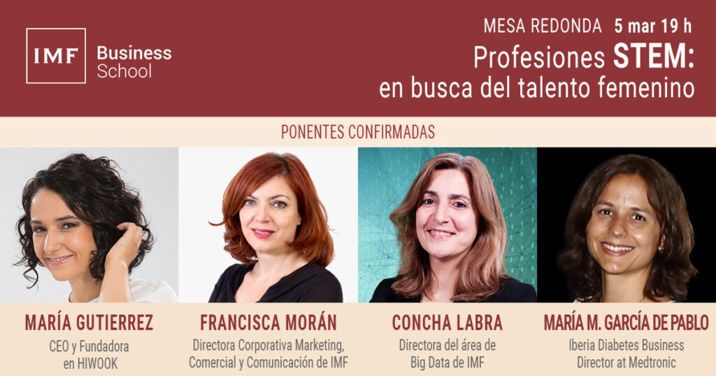 evento imf business school profesiones stem