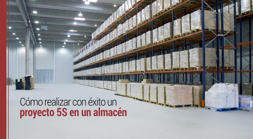 el proyecto 5s en un almacen