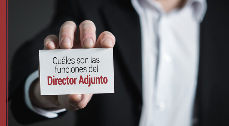 que funciones tiene el director adjunto