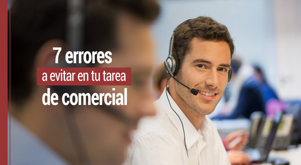 errores que todo comercial debe evitar