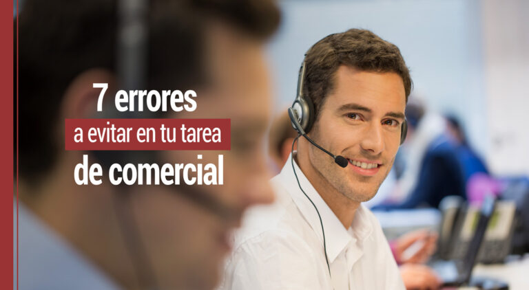 errores que todo comercial debe evitar