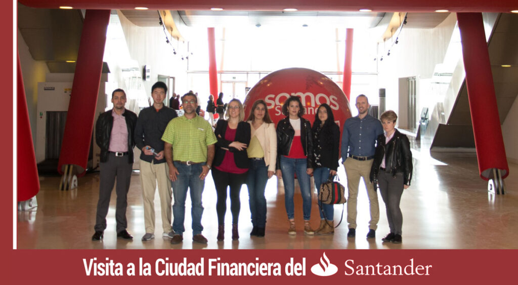 visita a la ciudad financiera del banco santander