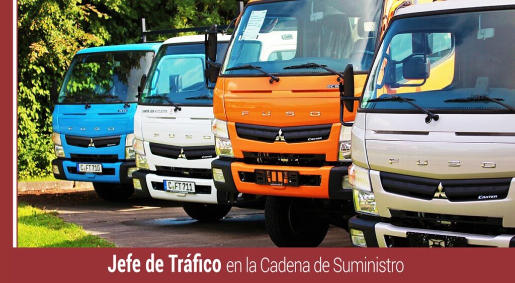 funciones del jefe de trafico de la cadena de suministro