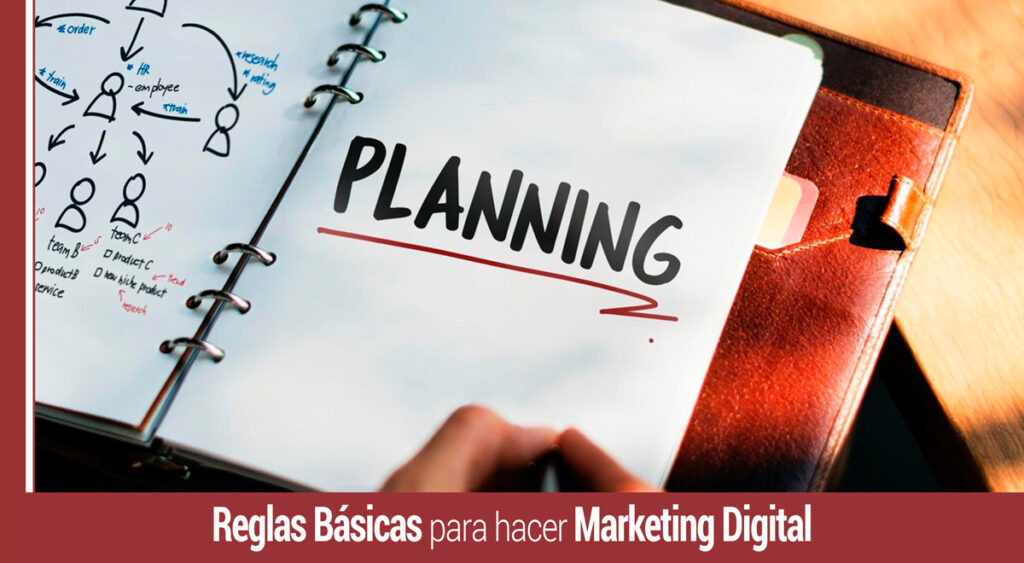 hacer marketing digital basado en estas reglas