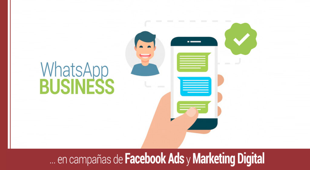 whatsapp business en campanas de facebook ads