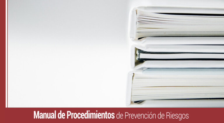 como elaborar un manual de procedimientos de prevencion de riesgos