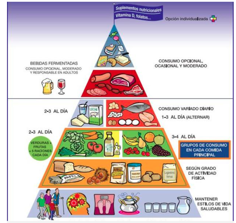 dieta equilibrada alimentacion