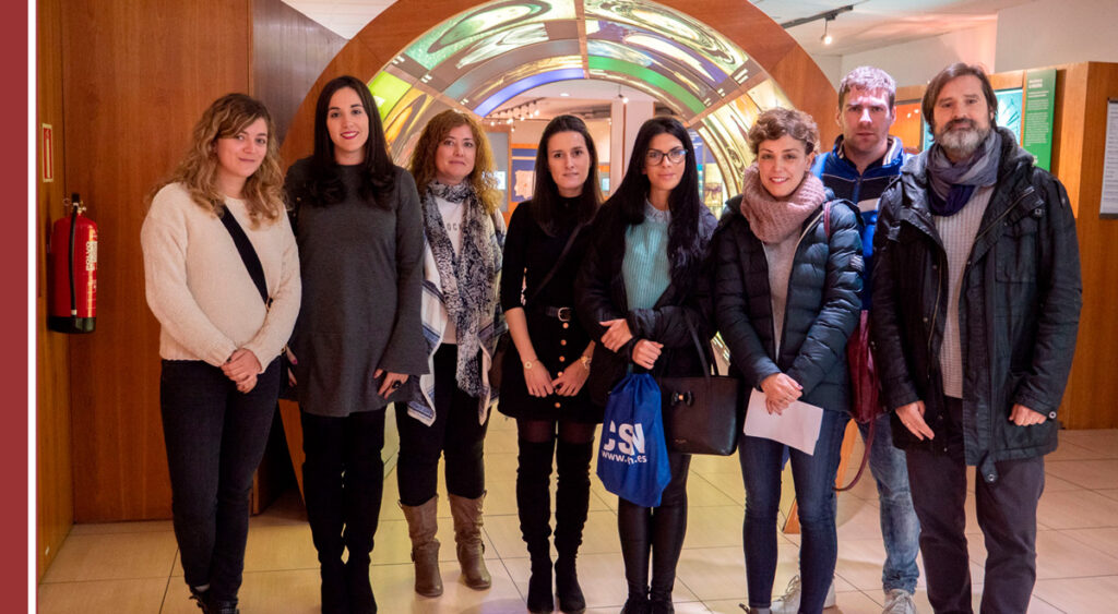 centro de seguridad nuclear y alumnos medio ambiente