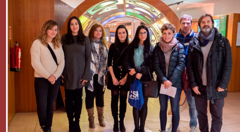 centro de seguridad nuclear y alumnos medio ambiente