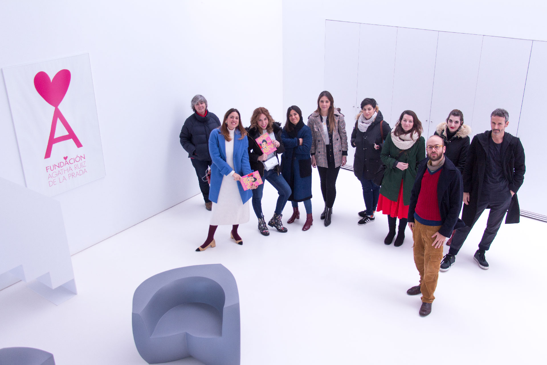 visita imf a fundacion agatha ruiz de la prada