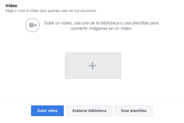subir vídeo facebook