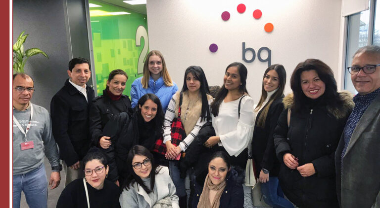 alumnos imf visitan marca bq