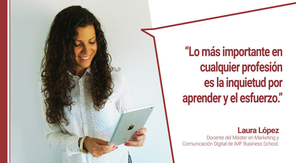 laura lopez docente de marketing digital imf