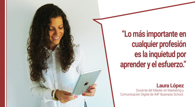 laura lopez docente de marketing digital imf