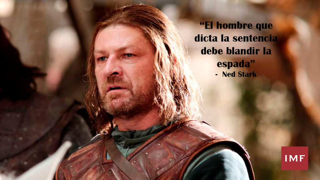Ned Stark juego de tronos frase