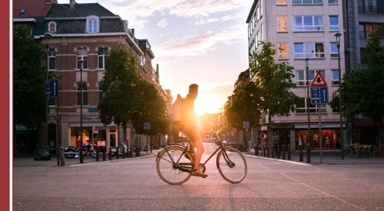 bicicleta como medio de transporte