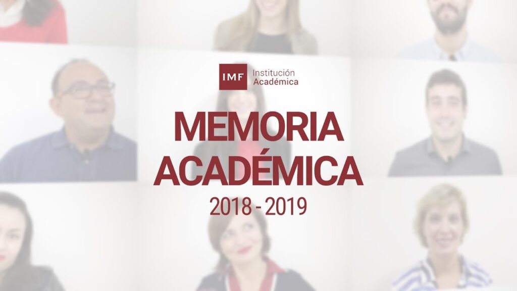 memoria anual imf institucion academica