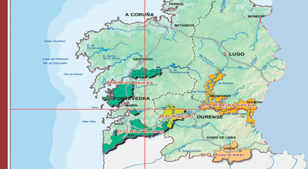 zonas vinivolas galicia