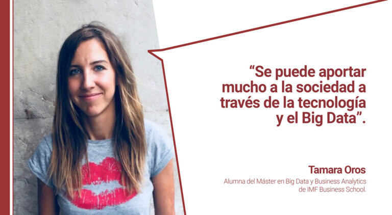 alumna del master en big data y business analytics