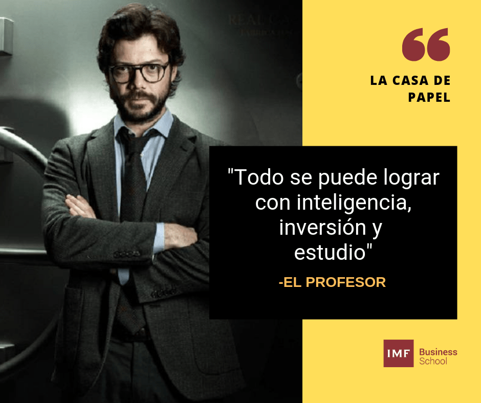 el profesor la casa de papel netflix
