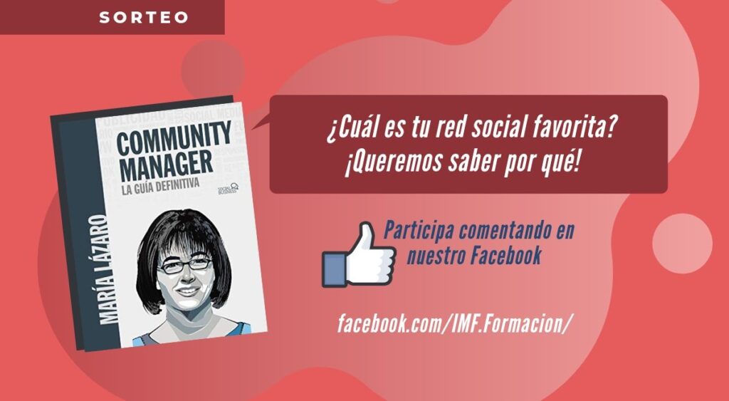 Concurso Libro Community Manager de María Lázaro