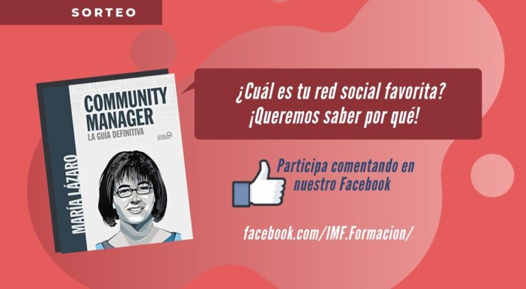 Concurso Libro Community Manager de María Lázaro