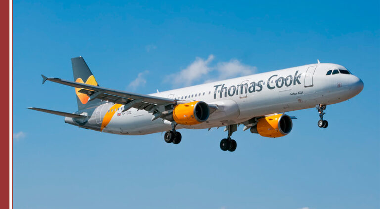 la quiebra de la empresa britanica thomas cook