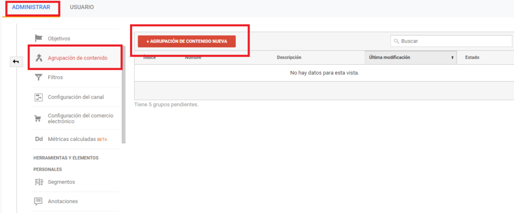 google analytics funcionalidades