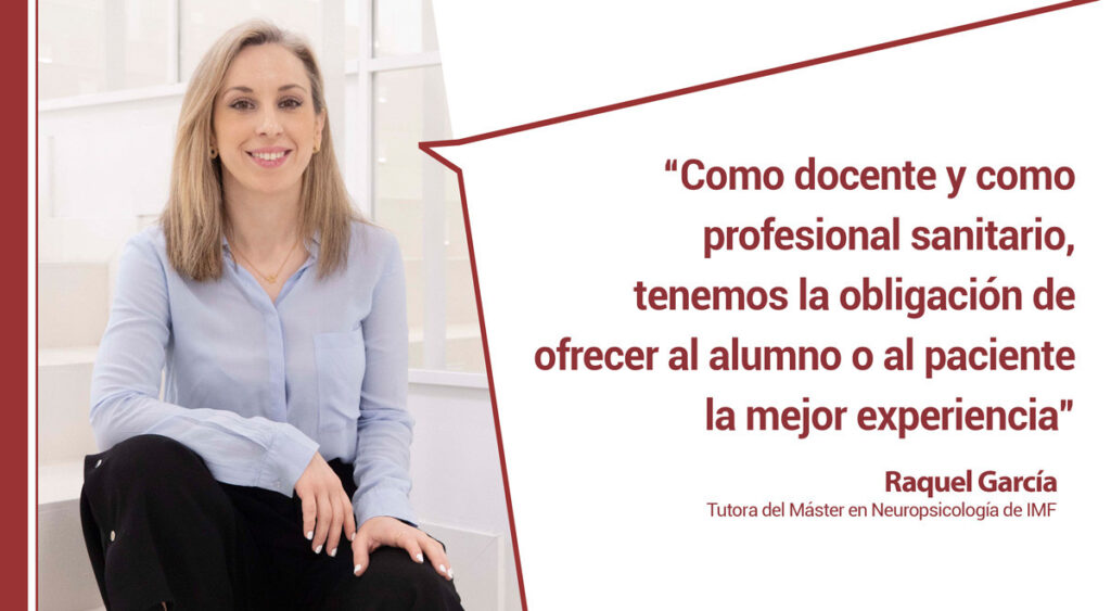 raquel garcia master neurospicologia imf docente